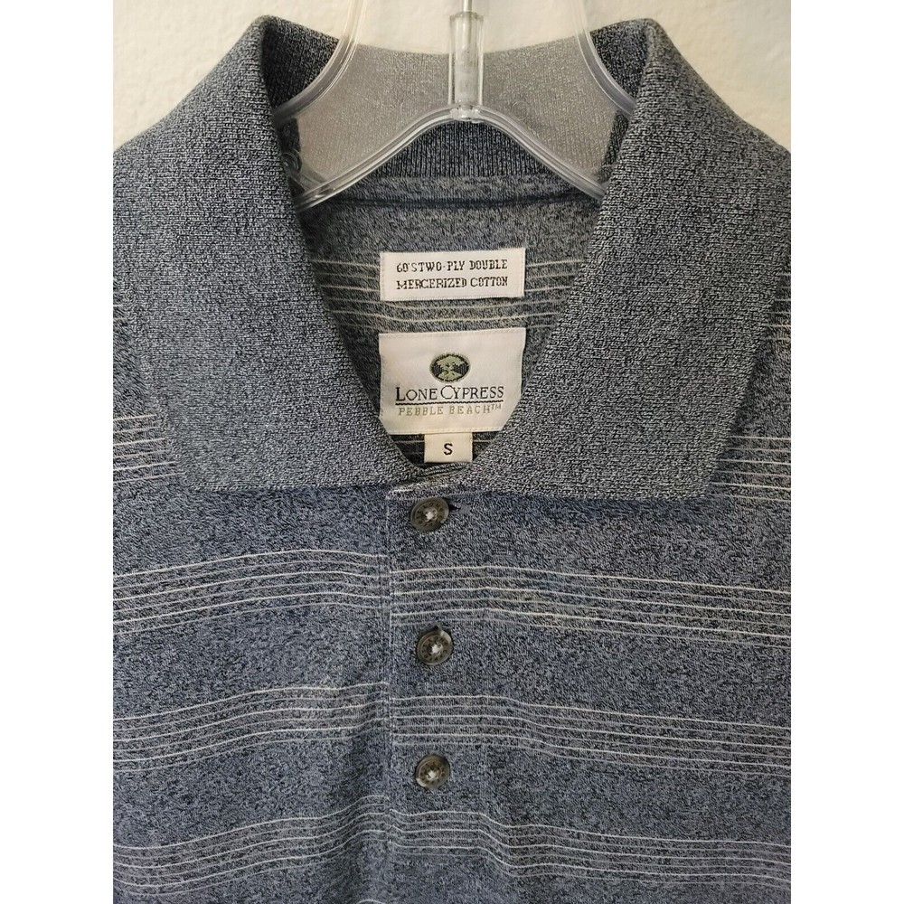 Pebble Beach Lone Cypress Performance Golf Polo Shirt Size S Mercerized … - Picture 4 of 10